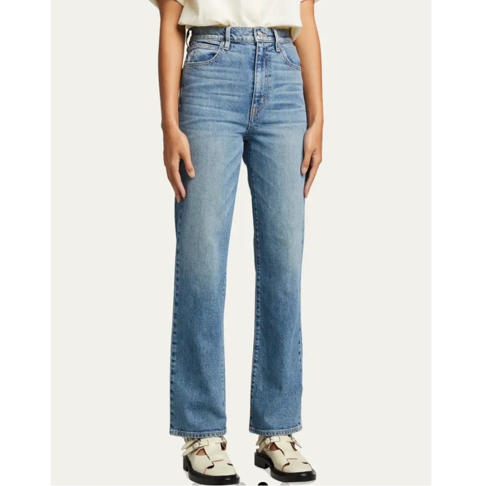 London high rise straight leg jeans SLVRLAKE SIZE 27